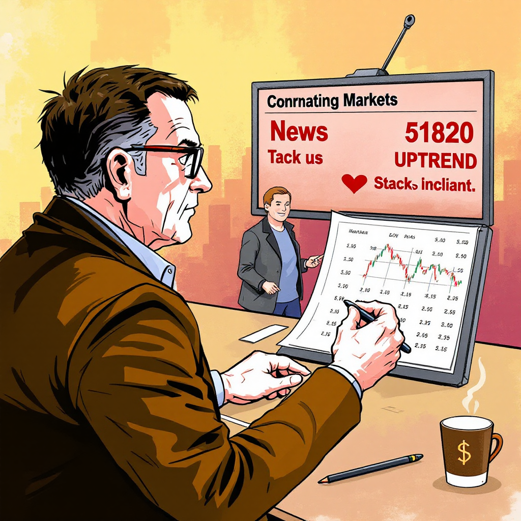 Dow Jones holds 51820 as uptrend stack stays intact