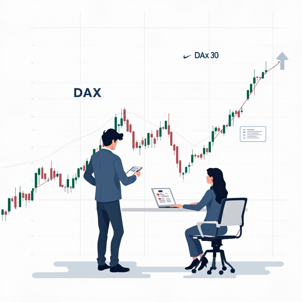DAX 30 逼近 24849 点，4 小时/1 天图上的上升趋势仍支撑买盘