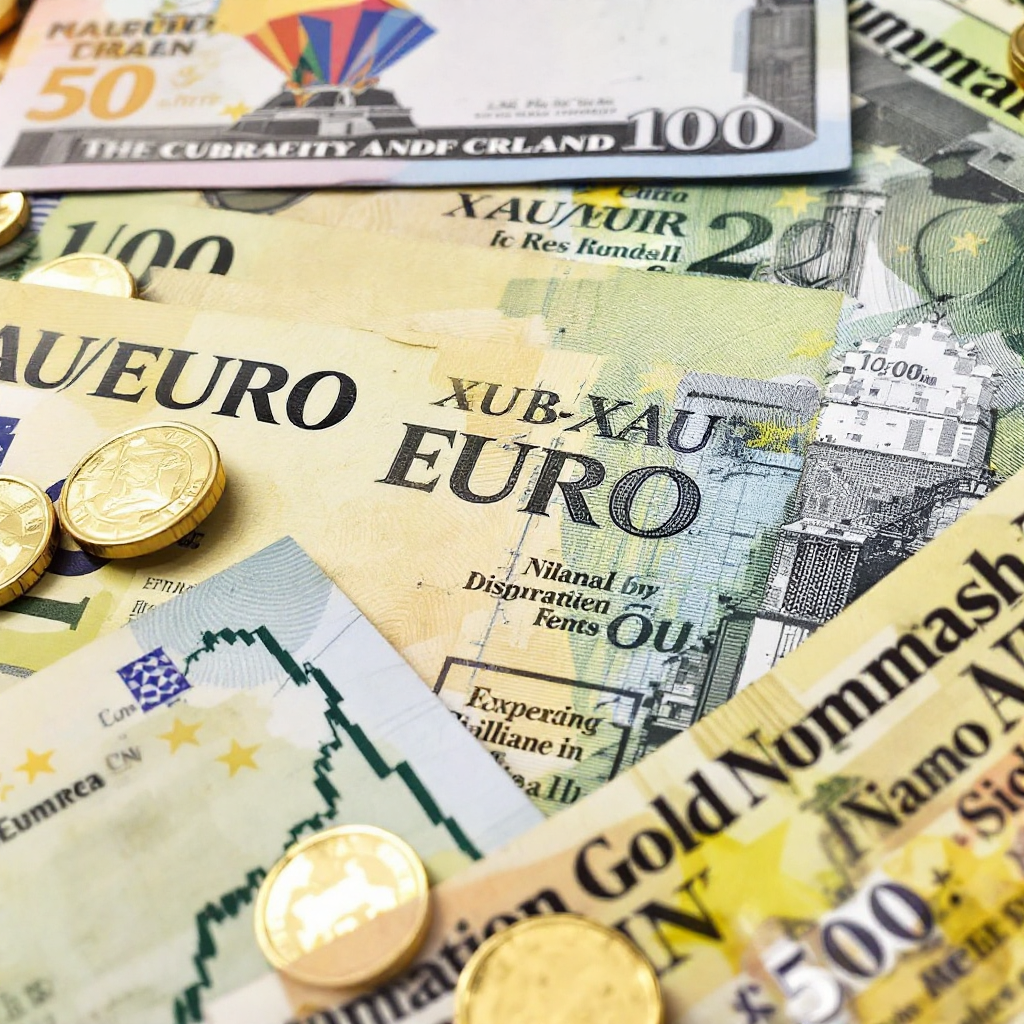 XAU/EUR slides toward 3490 as downtrend holds below EMA20